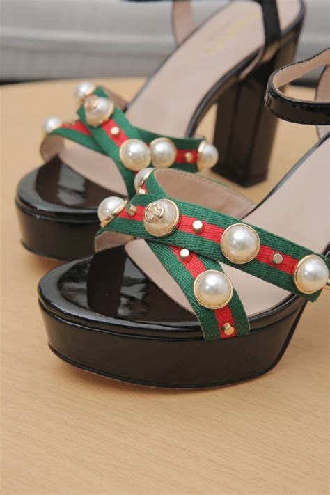 gucci sandal heels replica|knockoff gucci sneakers.